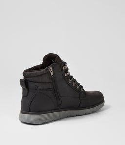 YRBUD CF BLACK CRAZYHORSE LEATHER