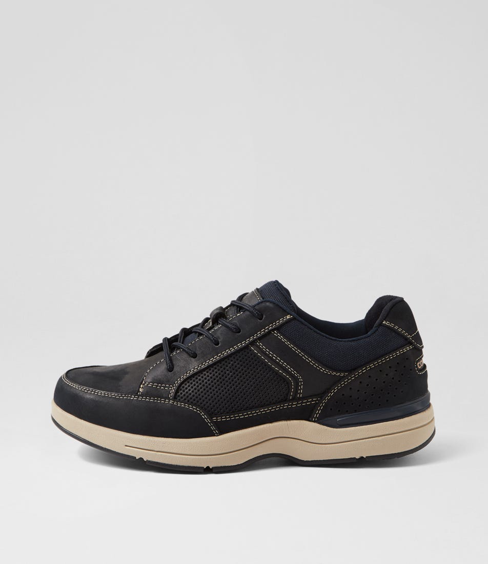 Reach Navy Nubuck Lace Up Flats Reach Navy Nubuck Lace Up Flats