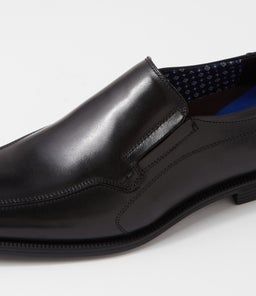 THEO CF BLACK LEATHER