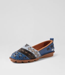 LAZILLI CF BLUE BLACK LEATHER