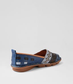 LAZILLI CF BLUE BLACK LEATHER