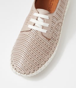 AMELY CF DK STONE LEATHER