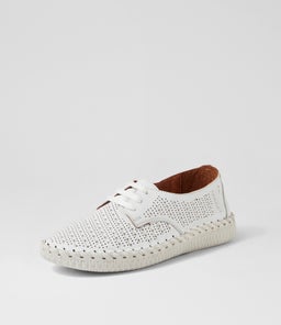 AMELY CF WHITE LEATHER