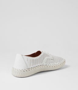AMELY CF WHITE LEATHER