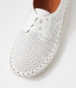 AMELY CF WHITE LEATHER