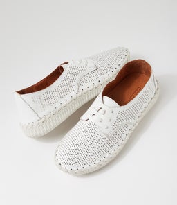 AMELY CF WHITE LEATHER