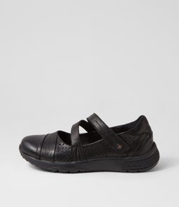 DOTTIE CF BLACK LEATHER