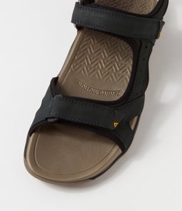 HANLEY CF DK SLATE BLACK NUBUCK FABRIC