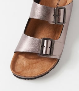 KIRAH CF PEWTER LEATHER