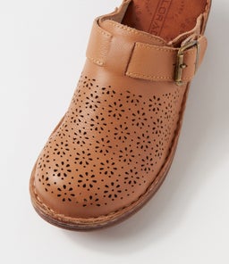 NELLYA CF TAN LEATHER
