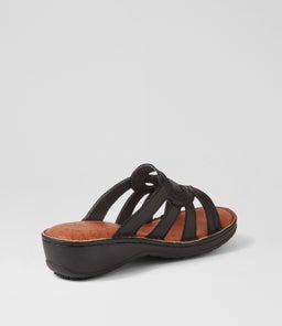 OILA CF BLACK LEATHER