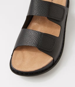 JERALD CF BLACK TUMBLED LEATHER