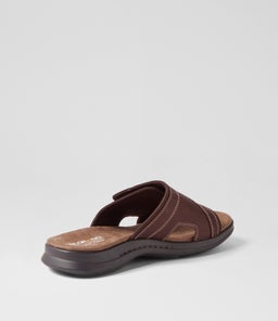 IVER CF DARK BROWN TUMBLE LEATHER