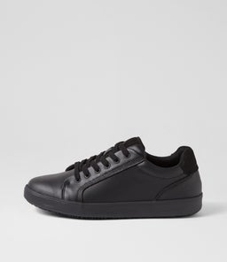 NETERMAN CF BLACK FULL GRAIN LEATHER