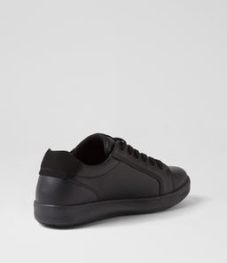 NETERMAN CF BLACK FULL GRAIN LEATHER