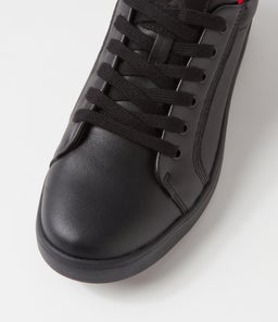 NETERMAN CF BLACK FULL GRAIN LEATHER