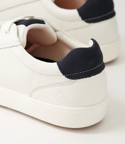 NETERMAN CF WHITE FULL GRAIN LEATHER