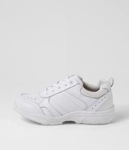 HYPE JNR LACE E CF WHITE LEATHER
