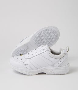 HYPE JNR LACE E CF WHITE LEATHER