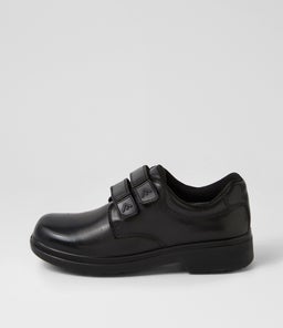 ROAR JNR ADJ D CF BLACK LEATHER