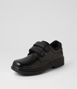 ROAR JNR ADJ D CF BLACK LEATHER