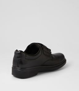 ROAR JNR ADJ D CF BLACK LEATHER