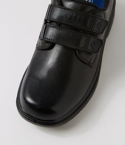 ROAR JNR ADJ D CF BLACK LEATHER