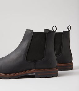 SIFT CF BLACK WAXY LEATHER