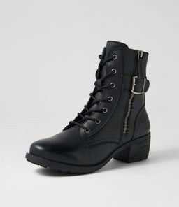 DELTA CF BLACK LEATHER