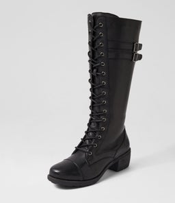 DAWSON CF BLACK LEATHER