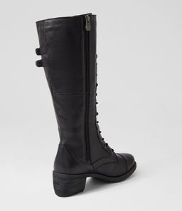 DAWSON CF BLACK LEATHER