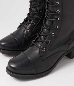 DAWSON CF BLACK LEATHER