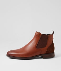 VALLERO CF COGNAC PULL UP LEATHER