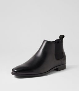 DRISCOE CF BLACK LEATHER