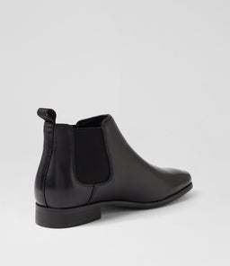 DRISCOE CF BLACK LEATHER