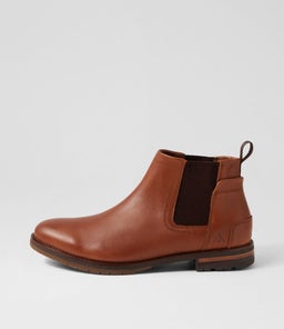 KLIAS CF COGNAC BURNISHED LEATHER