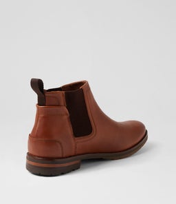 KLIAS CF COGNAC BURNISHED LEATHER