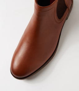 KLIAS CF COGNAC BURNISHED LEATHER