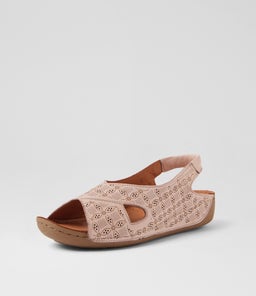 ZAINA CF LIGHT TAUPE LEATHER