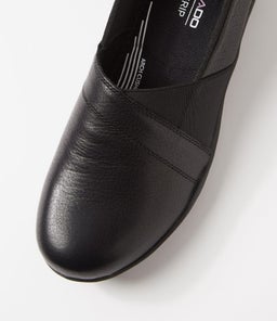 GAIL CF BLACK LEATHER