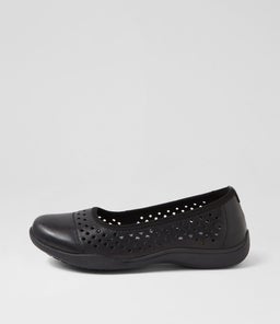 GLENDA CF BLACK LEATHER