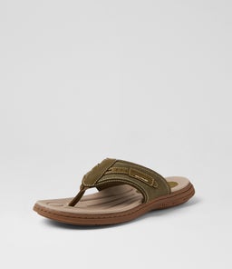 DINO CF KHAKI CRAZYHORSE LEATHER