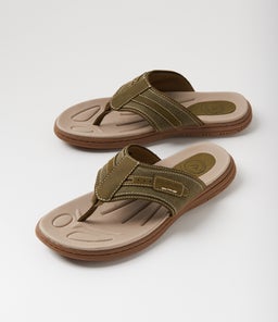DINO CF KHAKI CRAZYHORSE LEATHER