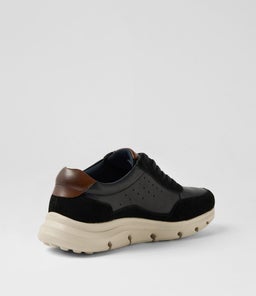 WAKOA CF BLACK SUEDE LEATHER