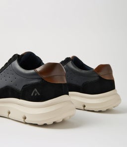 WAKOA CF BLACK SUEDE LEATHER