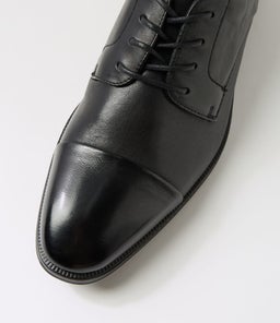 BRAYTON CF BLACK LEATHER