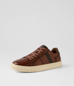 NELSON CF COGNAC TUMBLE LEATHER