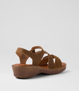 NYRITA CF DARK BROWN CRAZYHORSE LEATHER