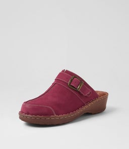 NYLA CF CRANBERRY NUBUCK