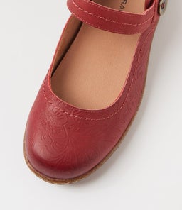 AYANO CF RUBY EMBOSSED LEATHER